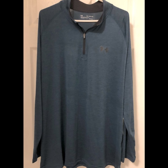 Men's Under Armour 3/4 Zip Shirt - Picture 1 of 5